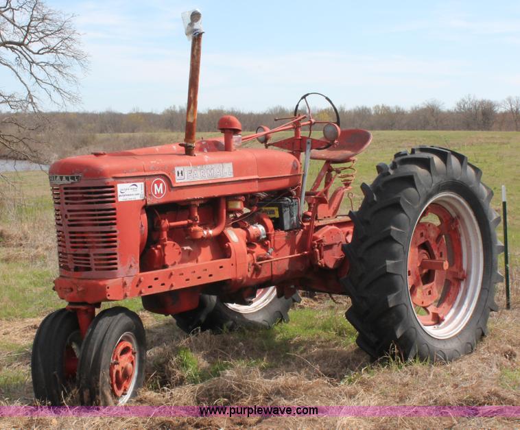image for item K8989 1949 Farmall M tractor