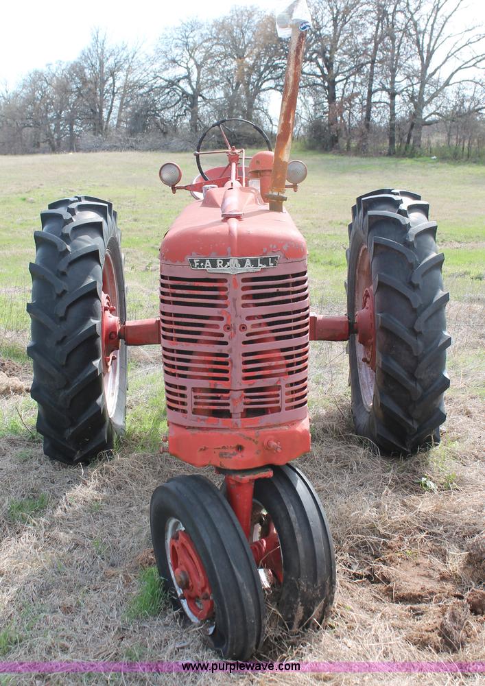 image for item K8989 1949 Farmall M tractor