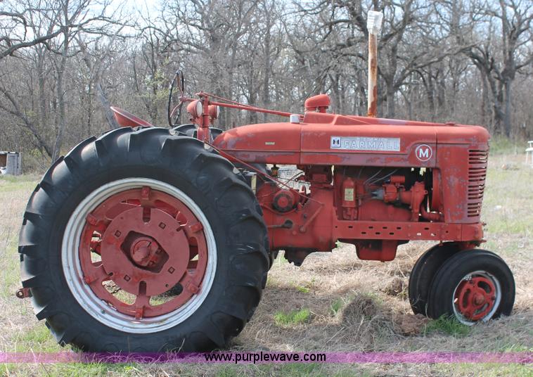 image for item K8989 1949 Farmall M tractor
