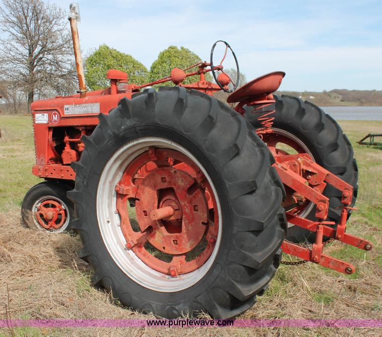 image for item K8989 1949 Farmall M tractor