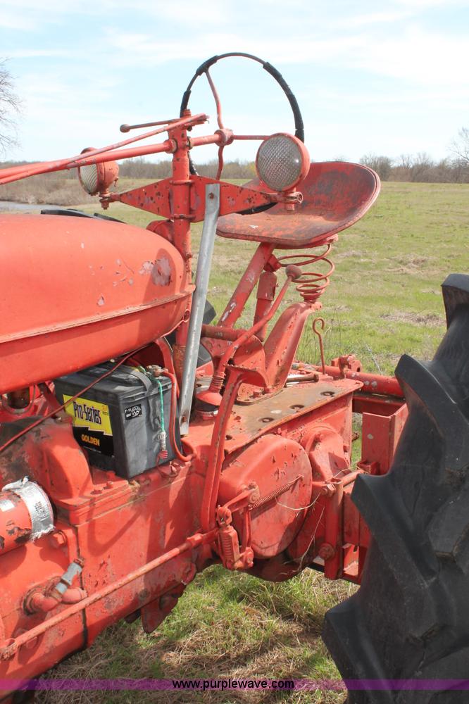image for item K8989 1949 Farmall M tractor