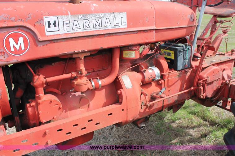 image for item K8989 1949 Farmall M tractor