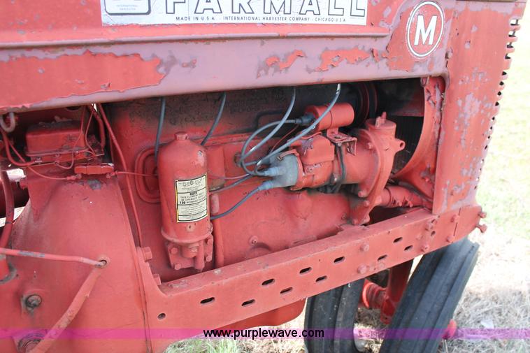 image for item K8989 1949 Farmall M tractor
