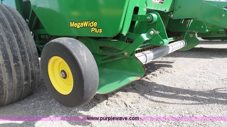 image for item L1328 2010 John Deere 568 Mega Wide Plus round baler