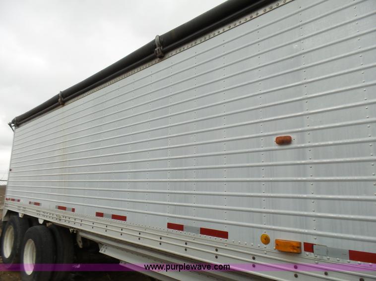 image for item L5445 1991 Timpte Super Hopper double hopper grain trailer