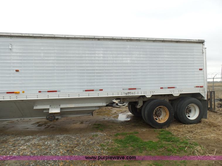 image for item L5445 1991 Timpte Super Hopper double hopper grain trailer