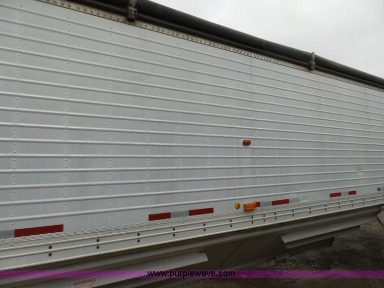 image for item L5445 1991 Timpte Super Hopper double hopper grain trailer