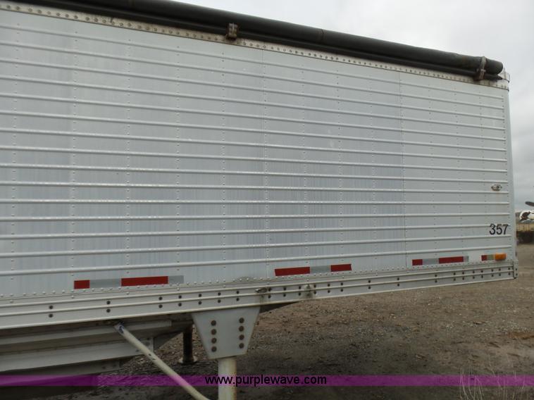 image for item L5445 1991 Timpte Super Hopper double hopper grain trailer