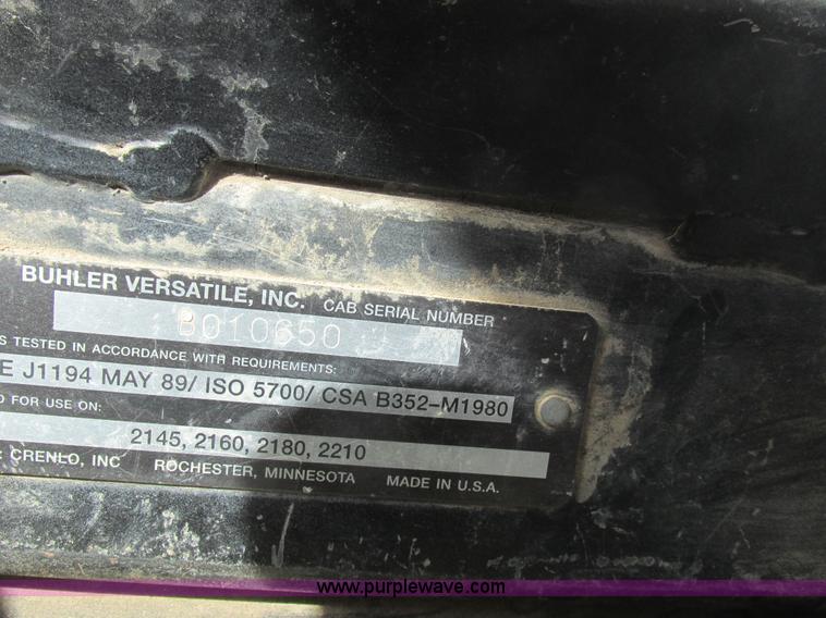 image for item L7127 2004 Buhler Versatile 2210 MFWD tractor
