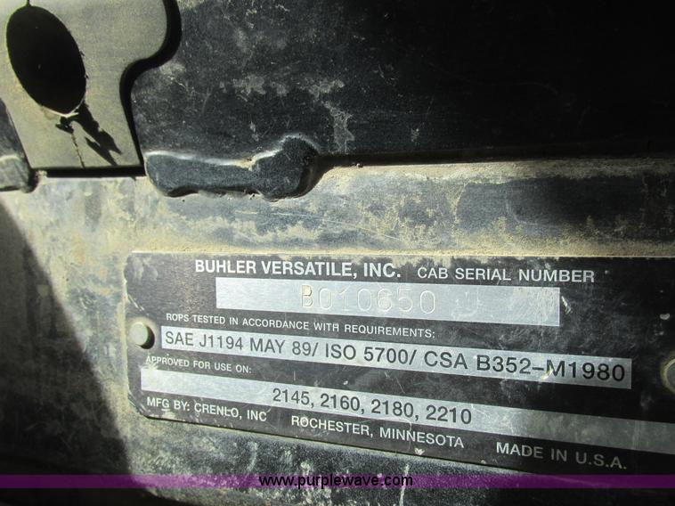 image for item L7127 2004 Buhler Versatile 2210 MFWD tractor