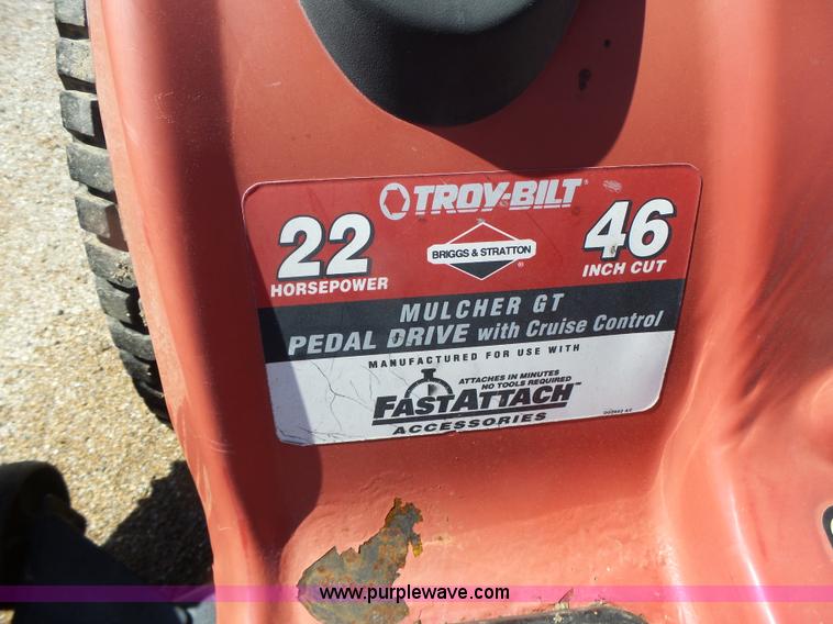 image for item L7156 Troy-Bilt Mulcher GT lawn mower