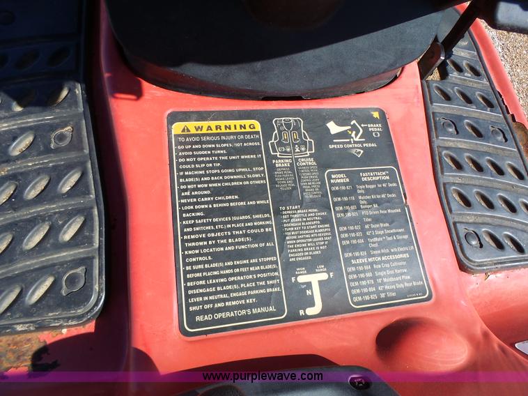 image for item L7156 Troy-Bilt Mulcher GT lawn mower