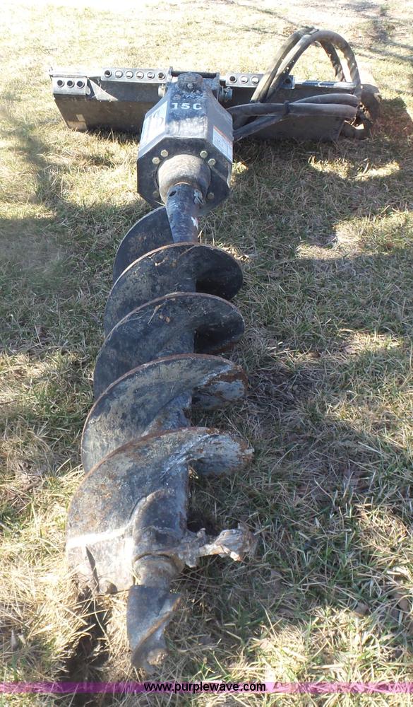 Bobcat 150 post hole auger in Emporia, KS Item L7285 sold Purple Wave