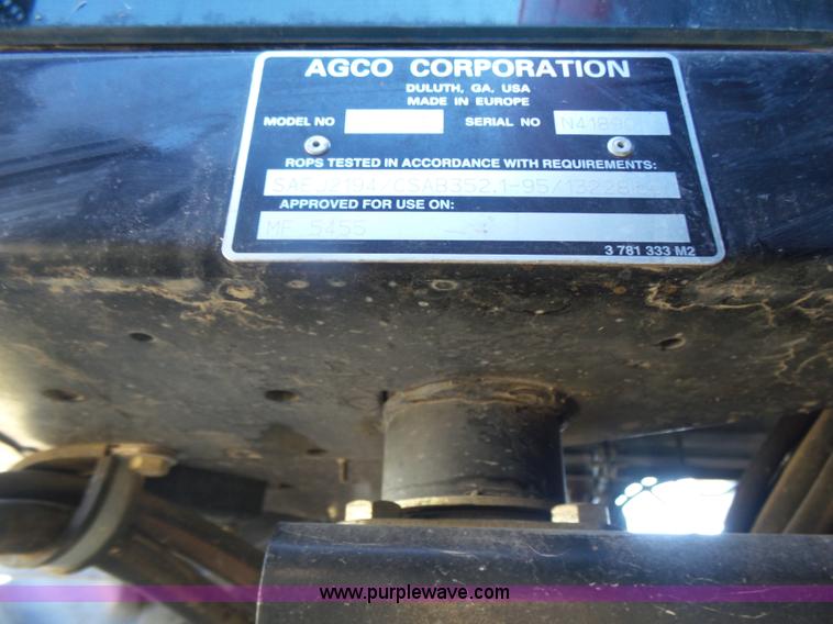 image for item L7291 2004 Massey-Ferguson 5455 tractor