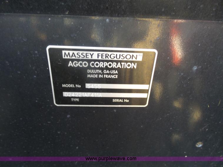 image for item L7291 2004 Massey-Ferguson 5455 tractor