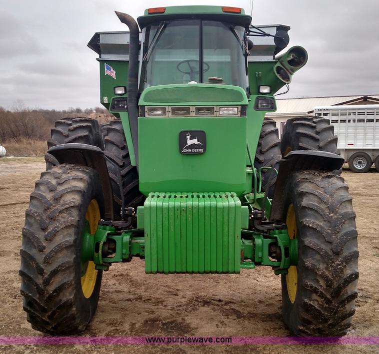 image for item L7315 1993 John Deere 4960 MFWD tractor