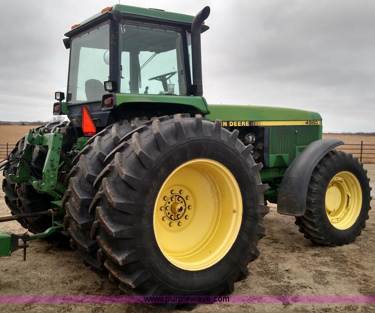 image for item L7315 1993 John Deere 4960 MFWD tractor