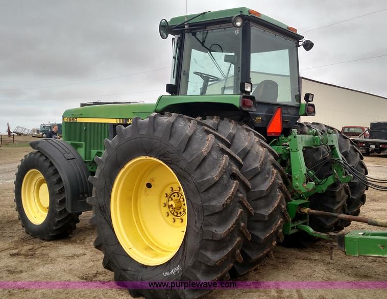 image for item L7315 1993 John Deere 4960 MFWD tractor