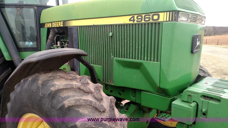 image for item L7315 1993 John Deere 4960 MFWD tractor