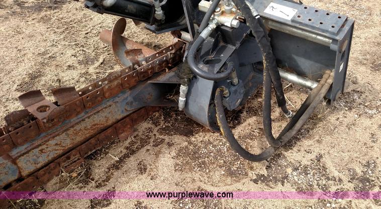 image for item L7331 Bobcat LT303 skid steer trencher attachment