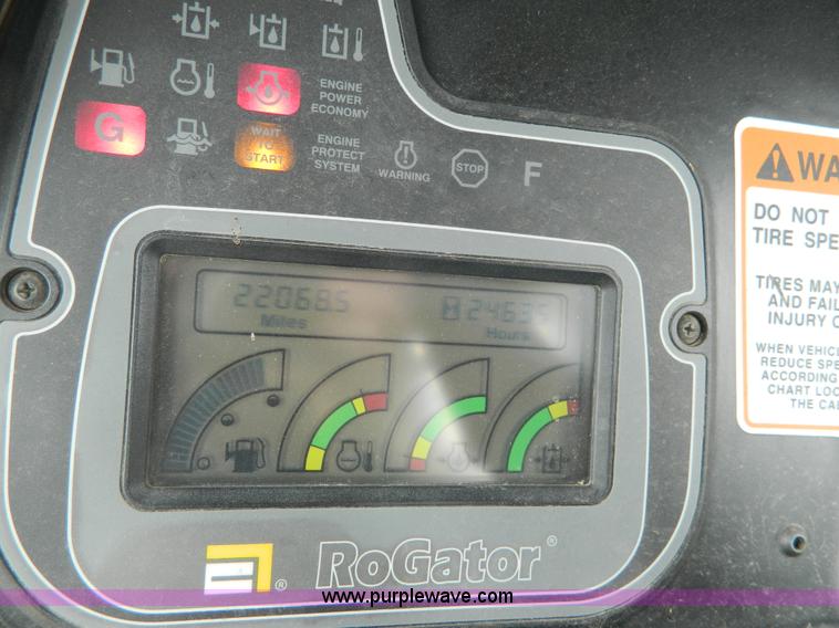 image for item L7342 2001 Ag-Chem RoGator 1254 self-propelled applicator