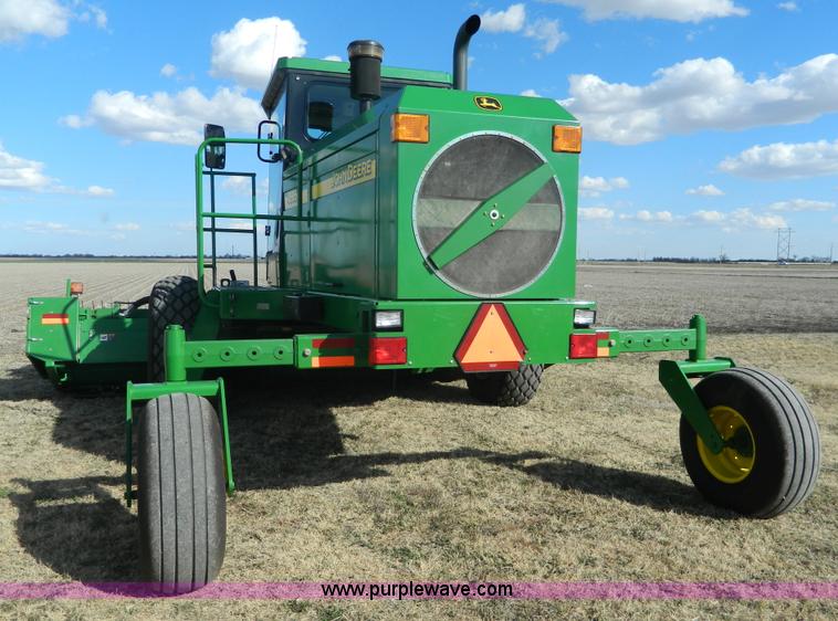 image for item L7346 2003 John Deere 4895 self-propelled windrower