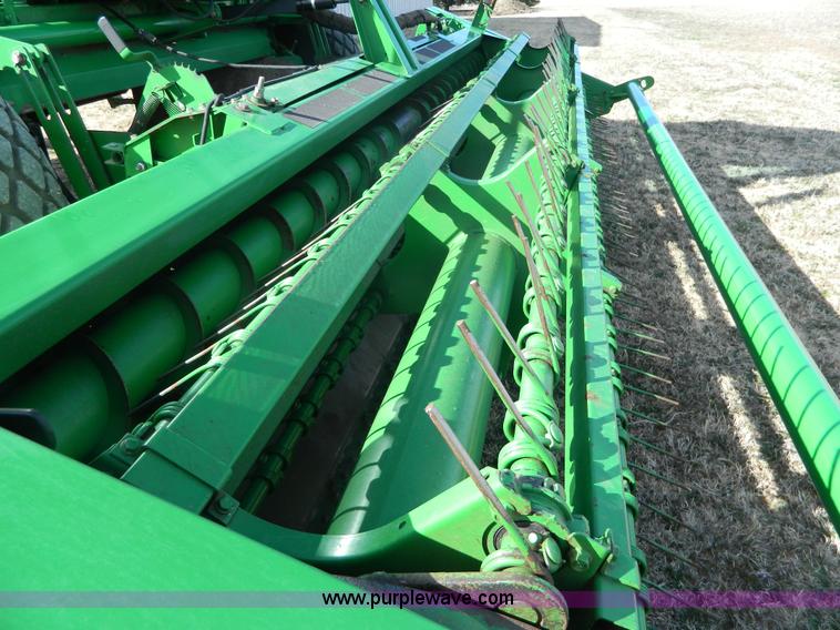 image for item L7346 2003 John Deere 4895 self-propelled windrower