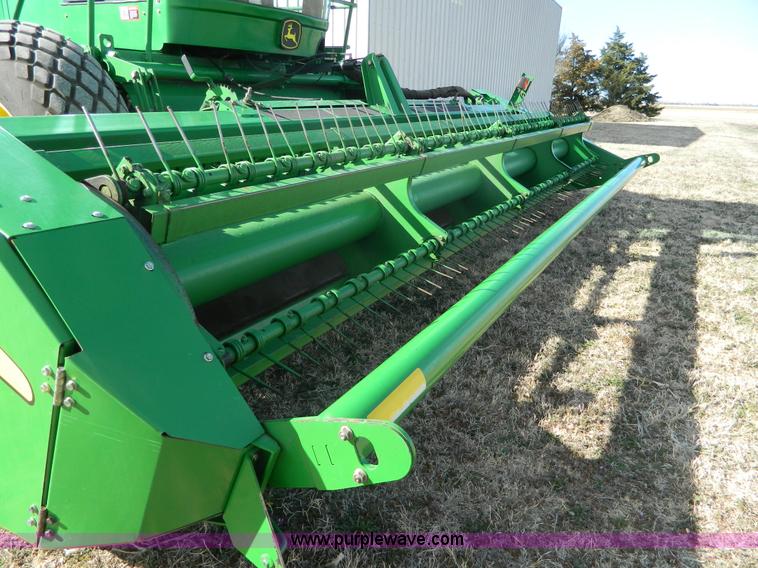 image for item L7346 2003 John Deere 4895 self-propelled windrower