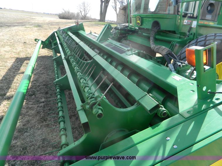 image for item L7346 2003 John Deere 4895 self-propelled windrower
