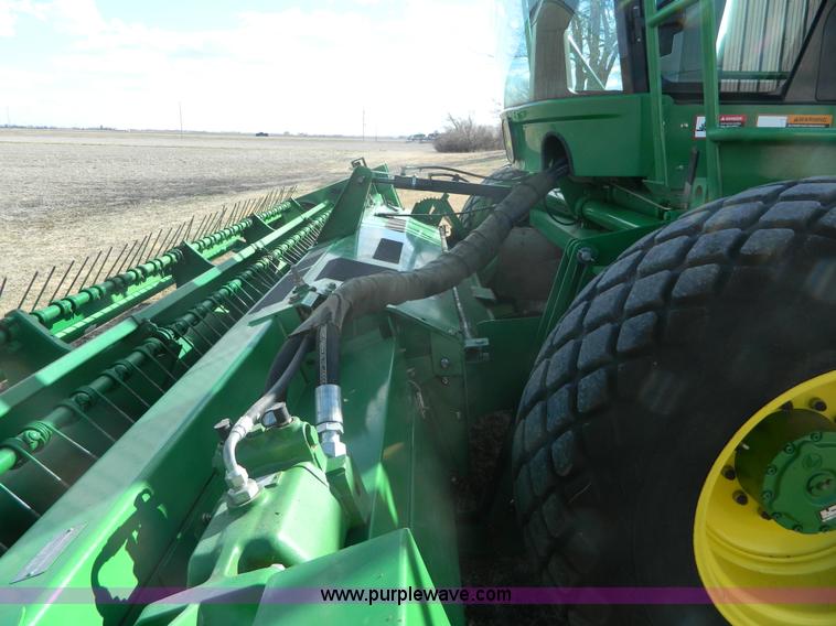 image for item L7346 2003 John Deere 4895 self-propelled windrower