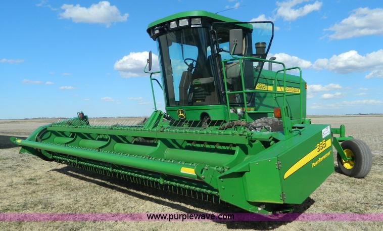image for item L7346 2003 John Deere 4895 self-propelled windrower