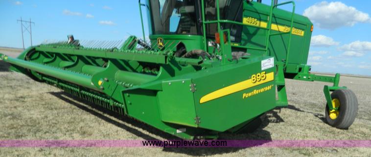 image for item L7346 2003 John Deere 4895 self-propelled windrower
