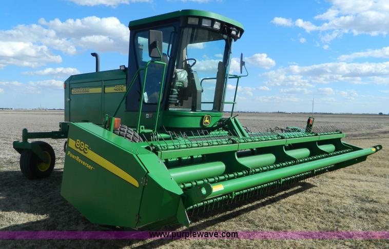 image for item L7346 2003 John Deere 4895 self-propelled windrower