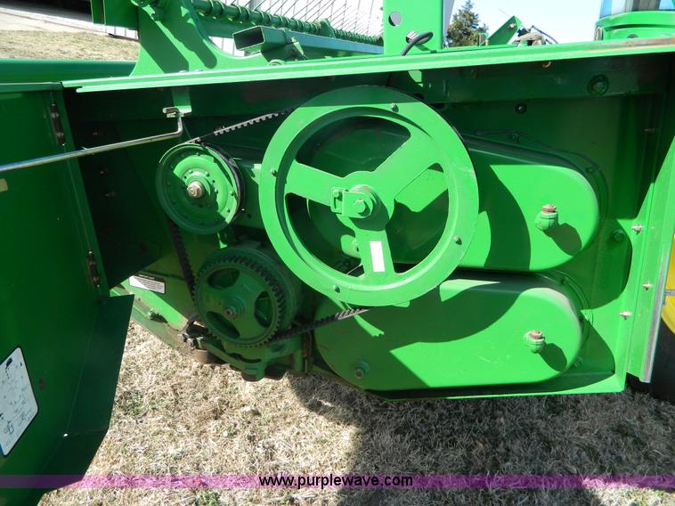 image for item L7346 2003 John Deere 4895 self-propelled windrower