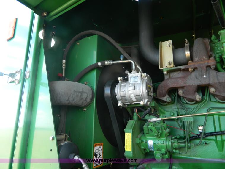 image for item L7346 2003 John Deere 4895 self-propelled windrower