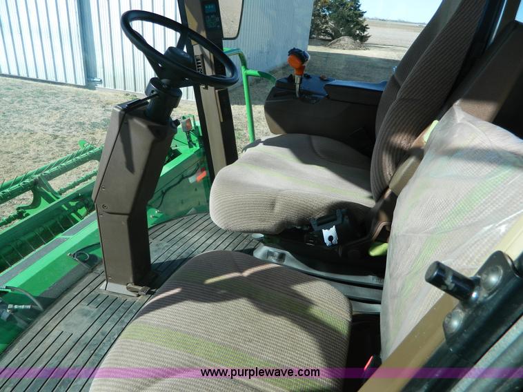 image for item L7346 2003 John Deere 4895 self-propelled windrower