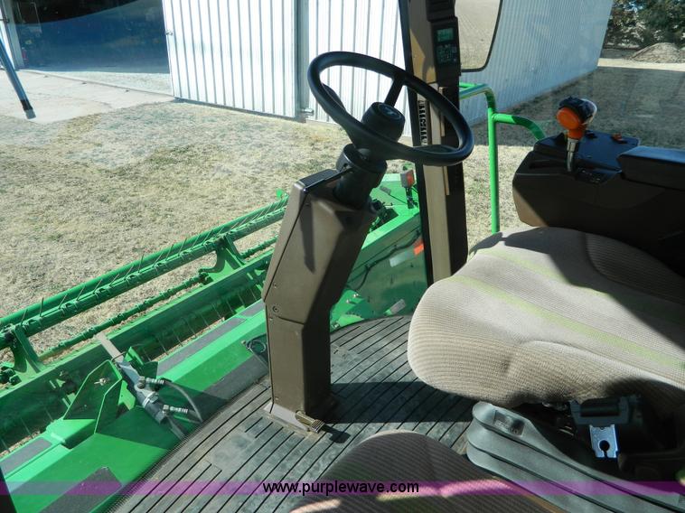 image for item L7346 2003 John Deere 4895 self-propelled windrower