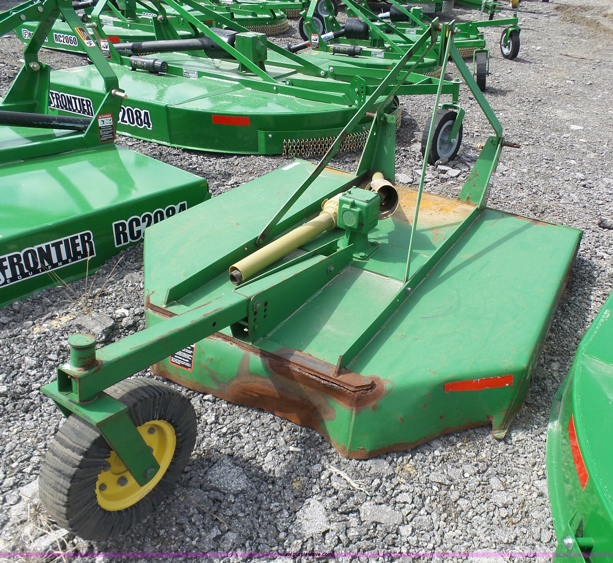John Deere 513 rotary mower in Adrian, MO Item AV9980 sold Purple Wave
