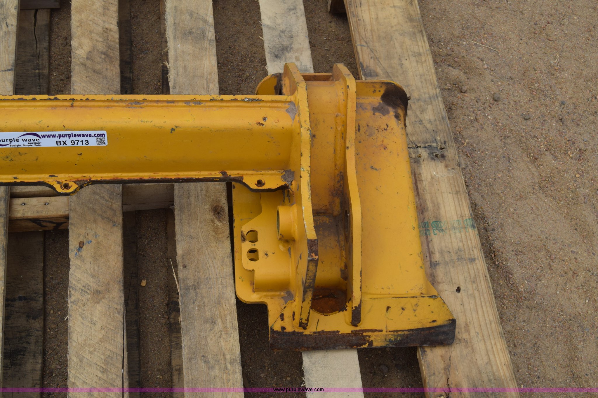 Skid steer quick attach in Kinsley, KS Item BX9713 sold Purple Wave