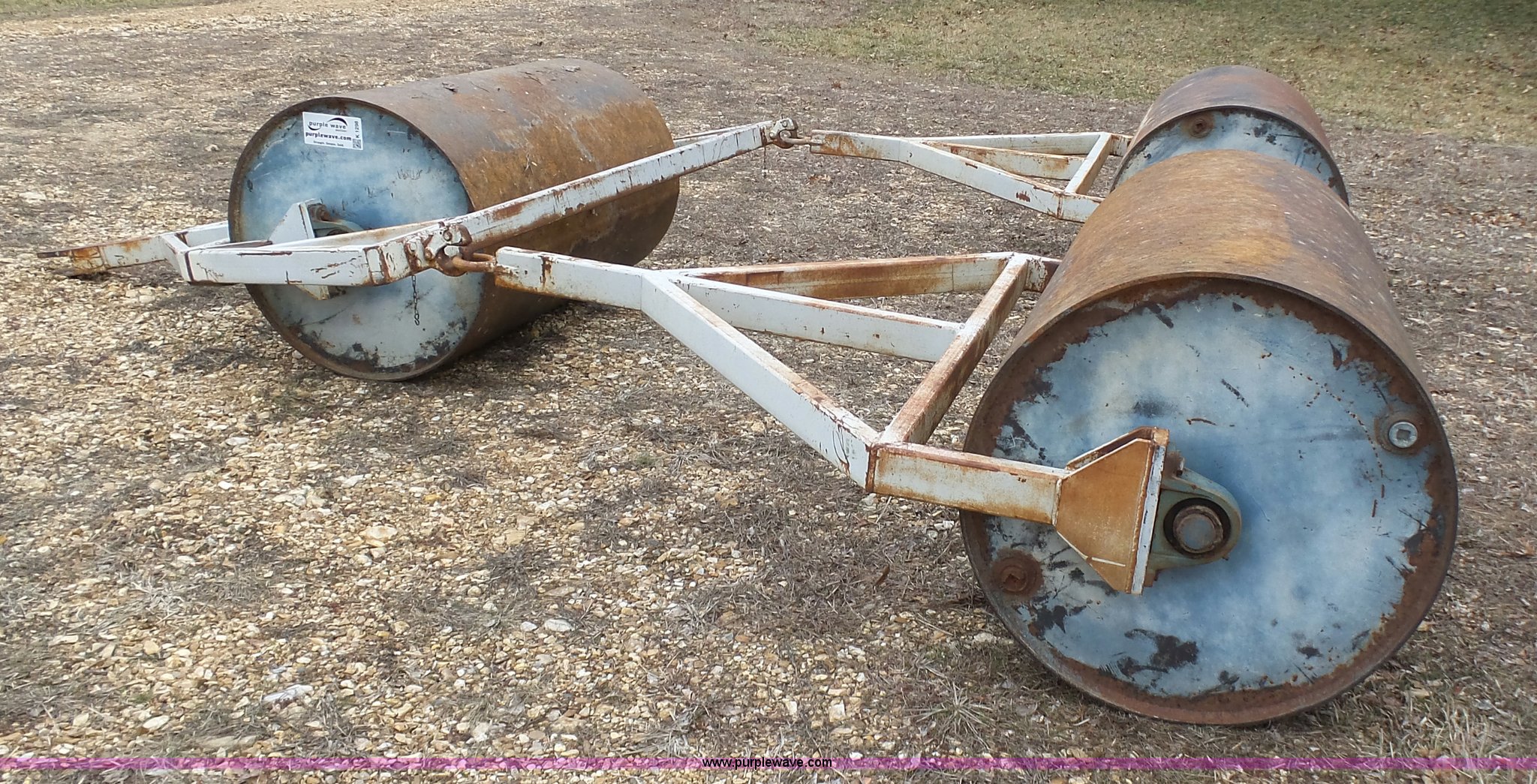 Steel pull behind rollers in Rhineland, MO Item K1298 sold Purple Wave