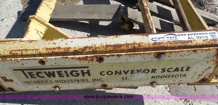 image for item AL9213 Tech Weigh Industries idler conveyor scale