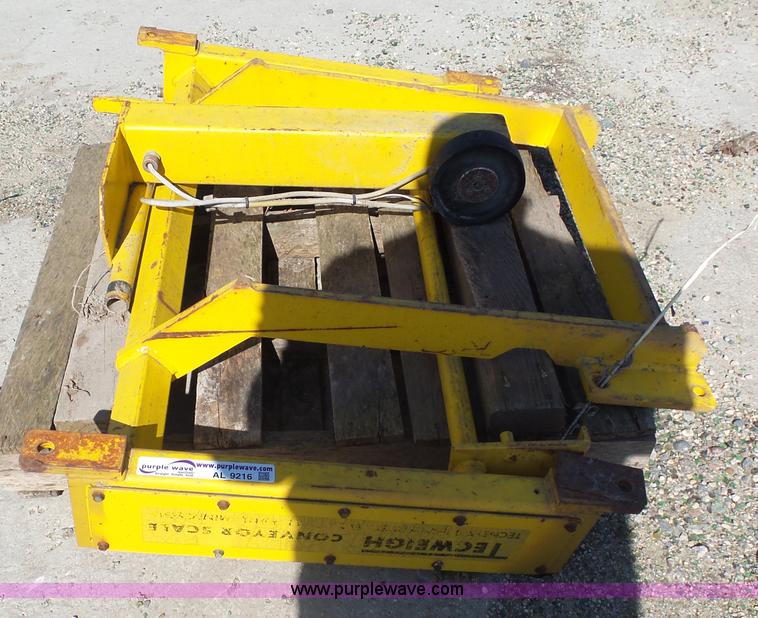 image for item AL9216 Tech Weigh Industries idler conveyor scale