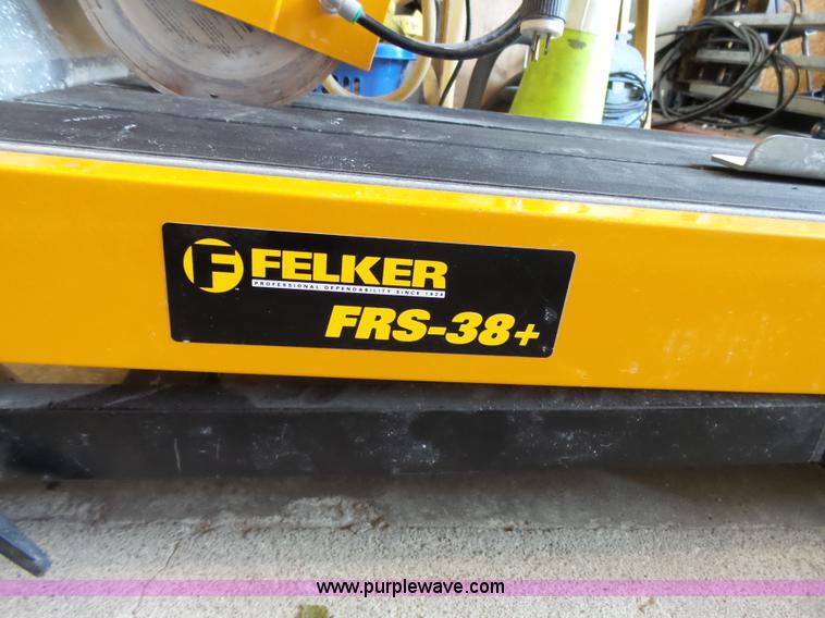 image for item BE9907 2007 Felker FRS-38T rail tile saw