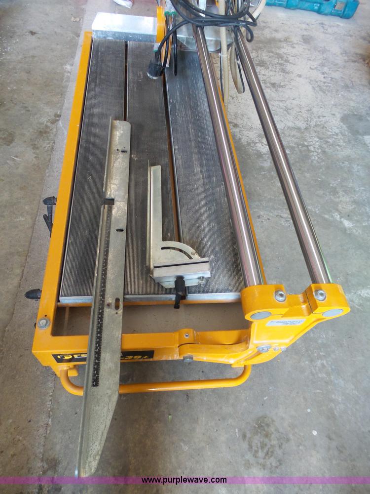 image for item BE9907 2007 Felker FRS-38T rail tile saw