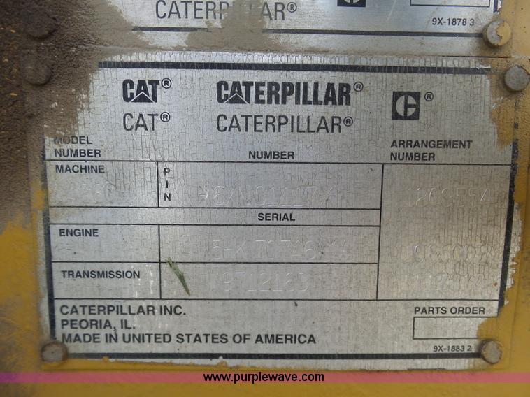 image for item BH9370 1997 Caterpillar 426C backhoe