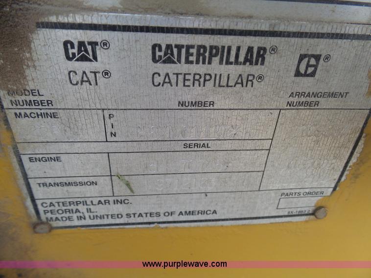 image for item BH9370 1997 Caterpillar 426C backhoe
