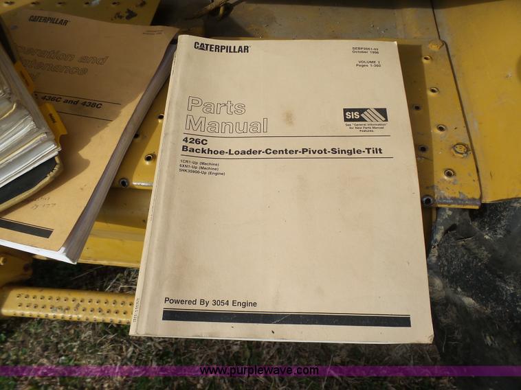 image for item BH9370 1997 Caterpillar 426C backhoe
