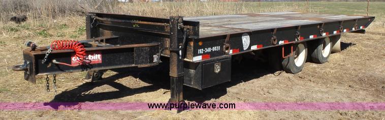 image for item BL9577 2011 Overbilt tilt deck trailer