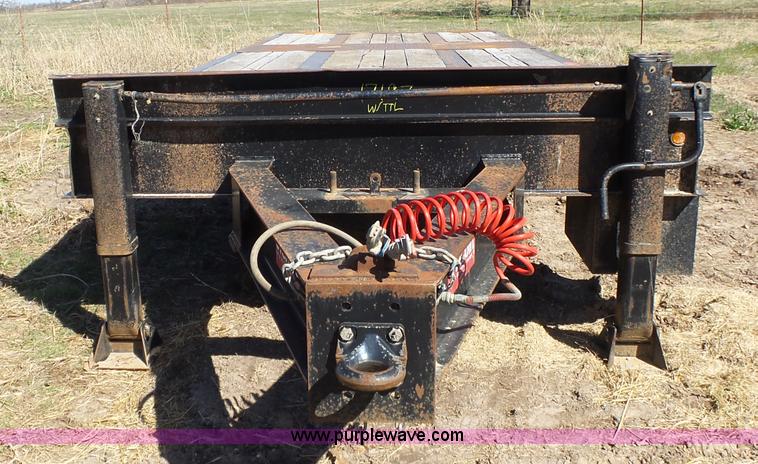 image for item BL9577 2011 Overbilt tilt deck trailer