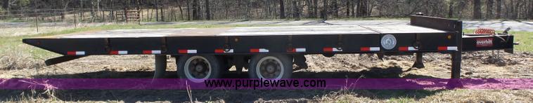 image for item BL9577 2011 Overbilt tilt deck trailer